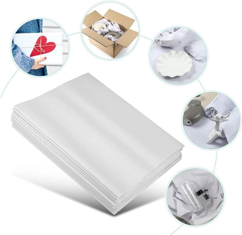 DOTUHAO Packing Paper 12'' X 12'', 200 Sheets Packing Newsprint for Moving, Shipping, Box Filler, Wrapping and Protecting Fragile Item, Newspaper Wrapping Paper (12'' X 12'') - Image 4
